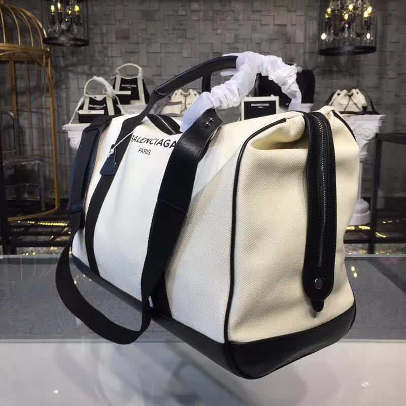 BALENCIAG巴黎世家 帆布旅行包 定制棉質帆布獨家定制 便攜旅行包  BL1328